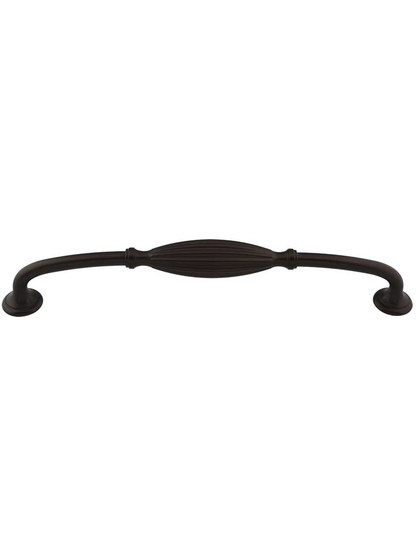 Tuscany Cabinet Pull - 8 13/16 inch Center-to-Center in Oil-Rubbed Bronze.